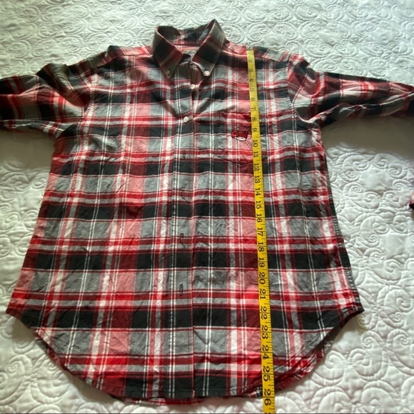 Cruel Girl Plaid Button Down Top Shirt - Picture 9 of 9